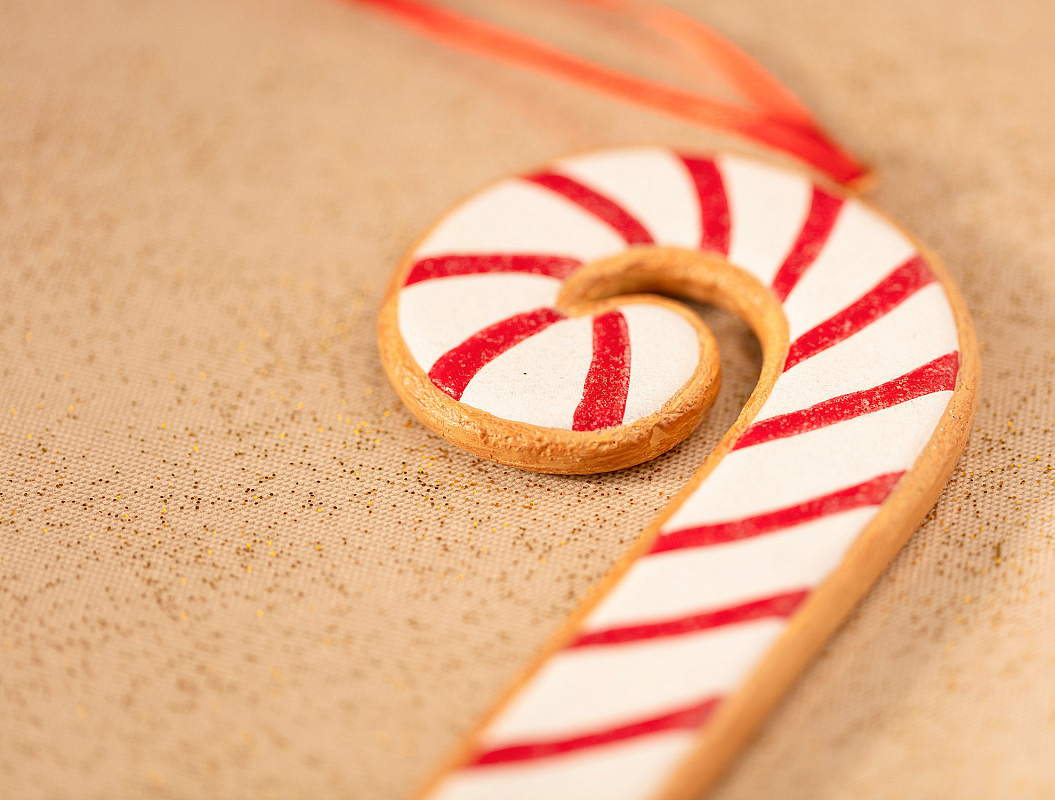 Украшение рождественское для елки Gage 8,4x16x1 см, полиэстер