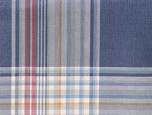 Скатерть Farrant 140x140 см. - синяя