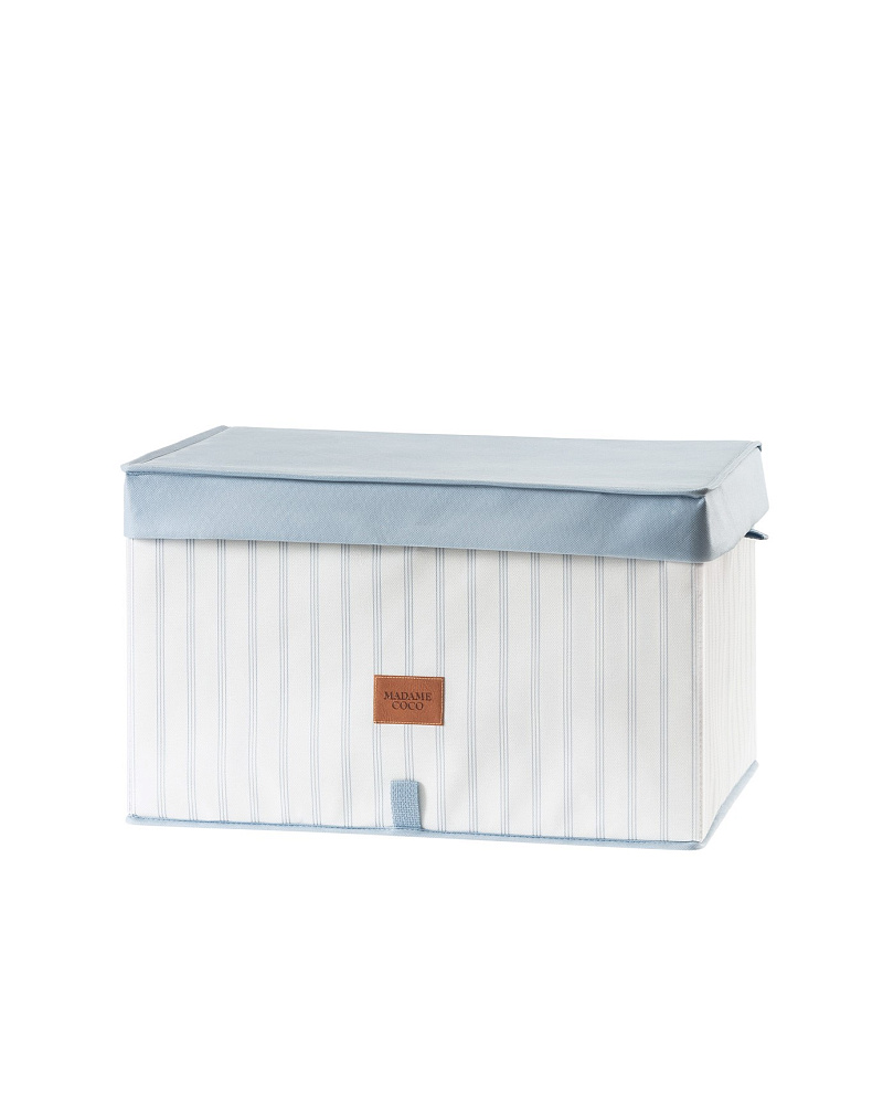 Органайзер для хранения с крышкой Nuage с принтом 48,5x38x30 см. 