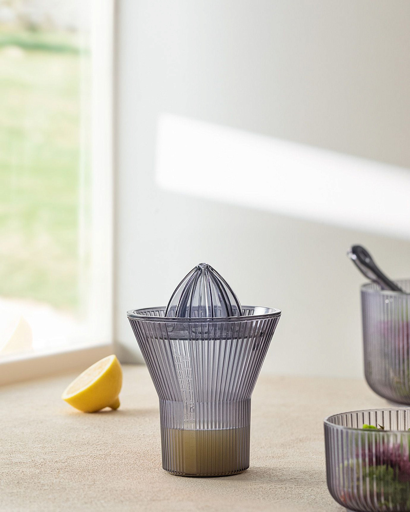 Соковыжиматель Henric, 13.2x13.2x18 см - серый