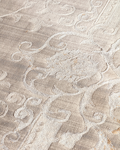 Ковер Orvelle 80x300 см. - серый / бежевый