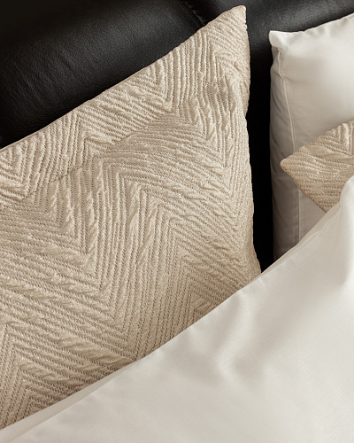 Подарочный комплект постельного белья евро Charente с одеялом и покрывалом 260x280 см, хлопок