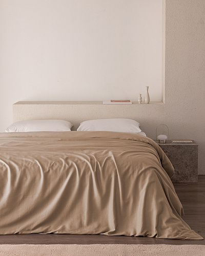 Пододеяльник двуспальный Ciel 200x220 см. - хлопок