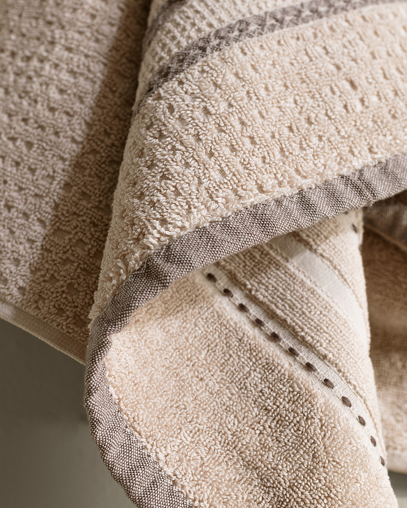 Полотенце для лица Alissa 50x76 см. - бежевое