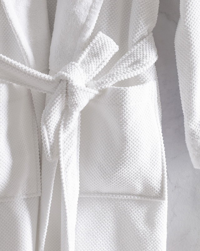 Халат унисекс Riz Hotel Collection L-XL р. - белый.