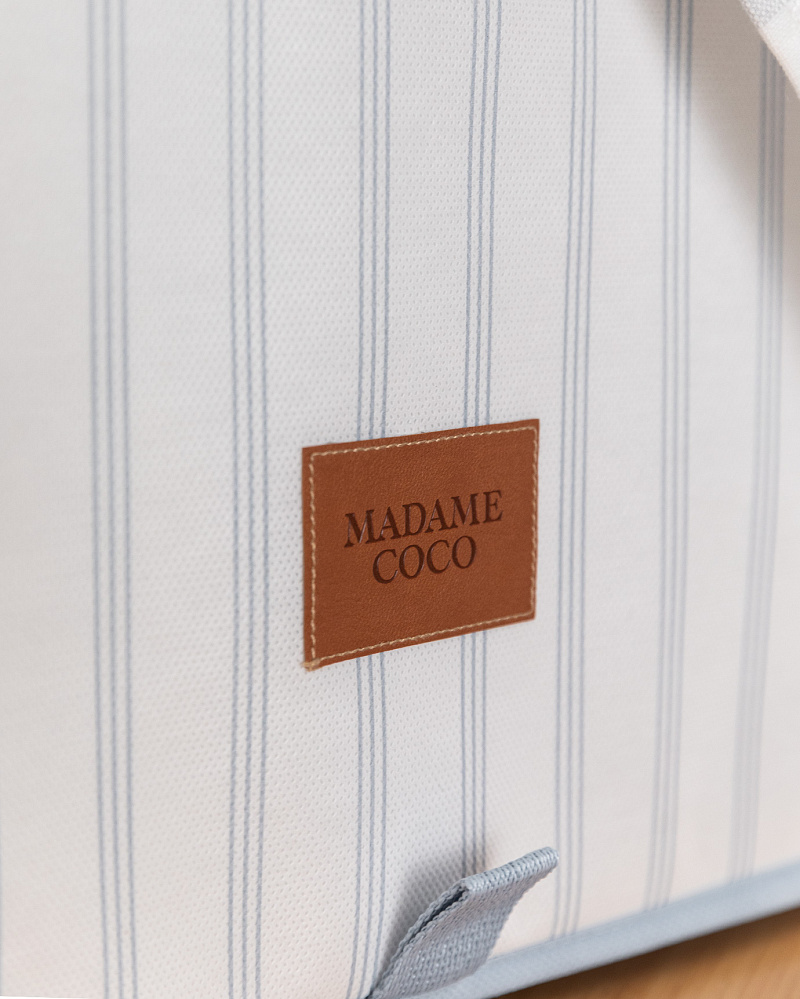 Органайзер для хранения с крышкой Nuage с принтом 40x30x26 см