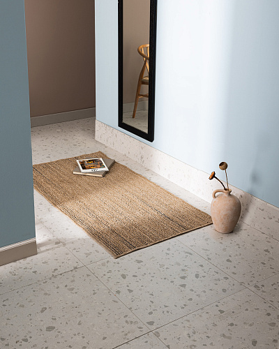 Ковер Melanee 80x150 см. - бежевый / черный