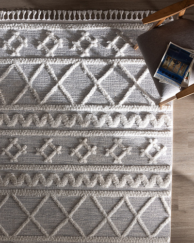 Ковер Massena 160x230 см. - светло-серый