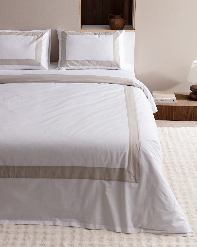 Комплект постельного белья двуспальный Valette 240x260 см, хлопок