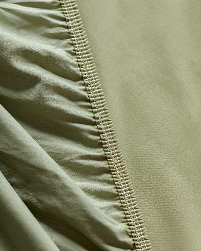 Комплект постельного белья двуспальный Manon с простыней и 2 наволочками 160x200 см, хлопок