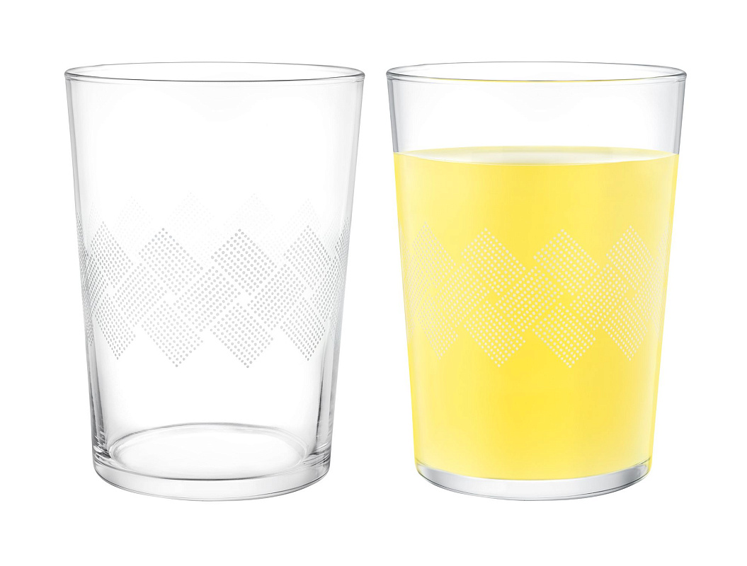 Набор стеклянных стаканов для напитков Pierretta-White из 4 шт., 510мл