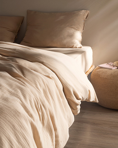 Комплект постельного белья двуспальный Marla Muslin 160x200 см, хлопок