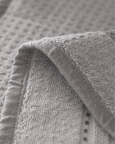 Набор полотенец для рук Alissa из 2 шт., 30x46 см. - серый