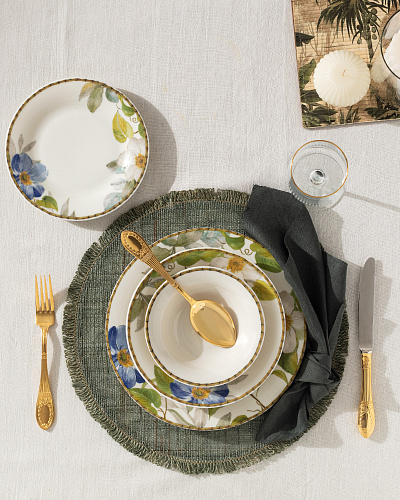 Столовый сервиз Lumière из 24 шт. - белый