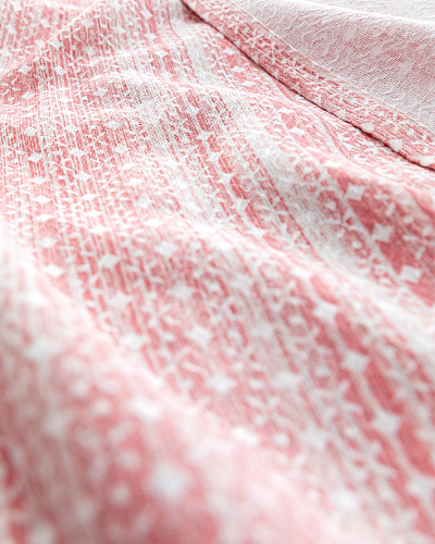 Покрывало полутораспальное Niort с принтом 200x220 см. - хлопок