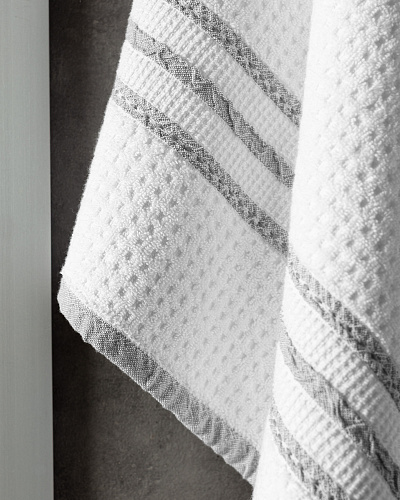 Банное полотенце Alissa 70x140 см. - белое