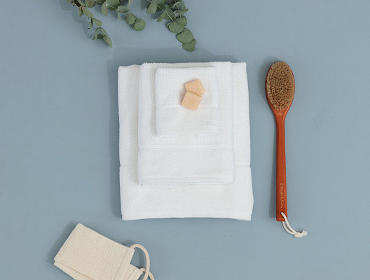 Полотенце для лица Riz 50x90 см - белое