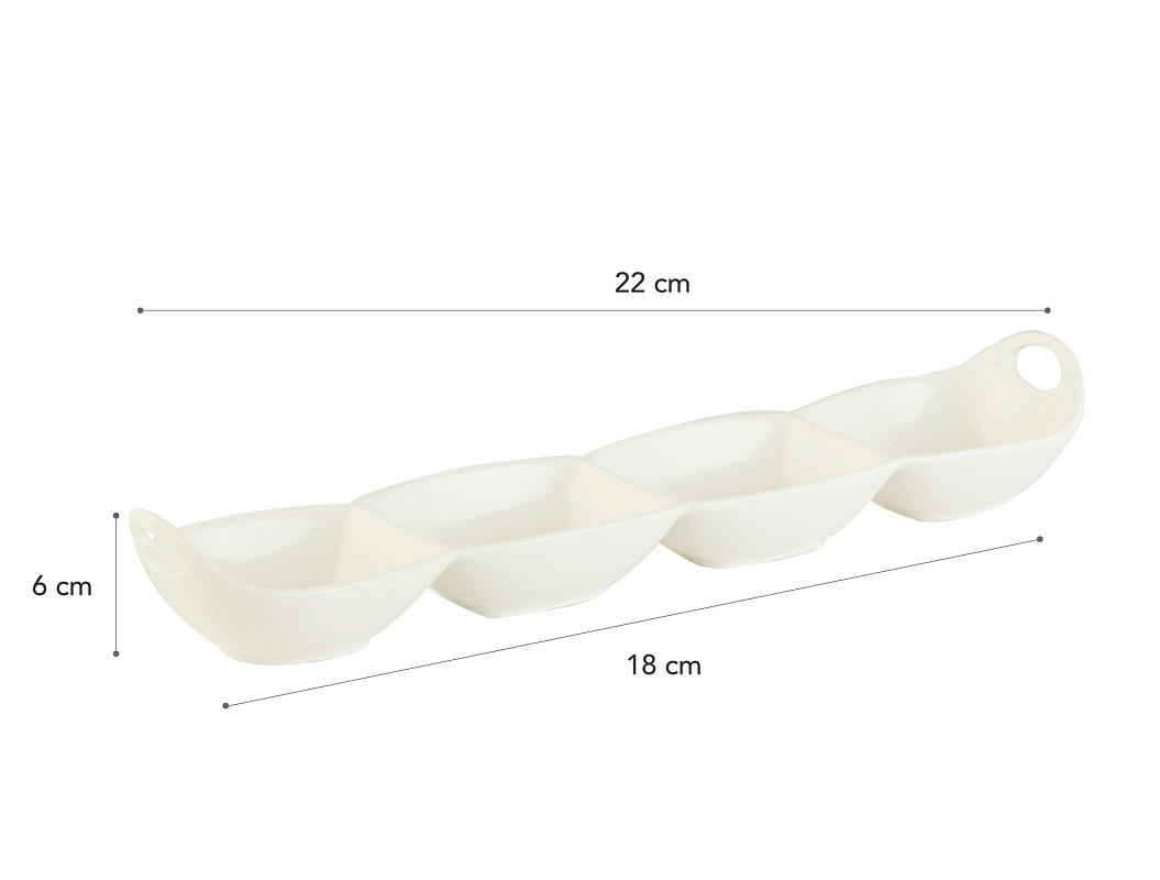 Тарелка фарфоровая Petit Concept 30,5x35,5x6см
