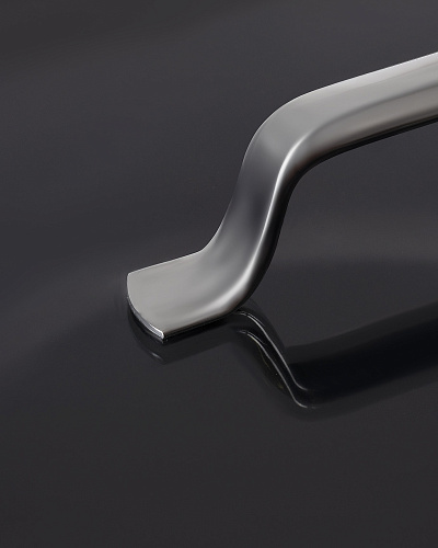 Набор посуды Titanium Professional из 7 шт., 18-22-26 см. - темно-серый