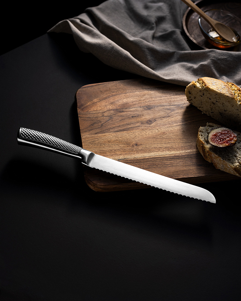 Нож для хлеба Garen 33,5 см. - нержавеющая сталь