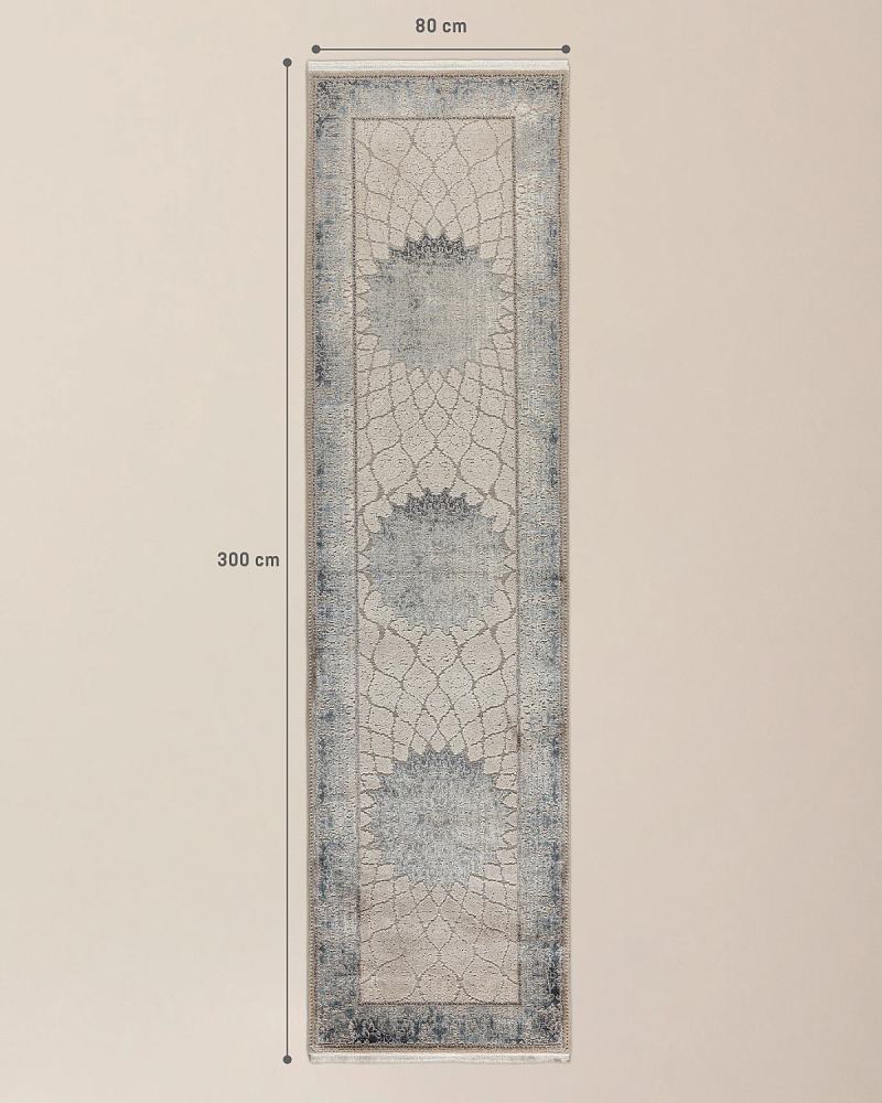 Ковер Renier 80x300 см, - вискоза, акрил