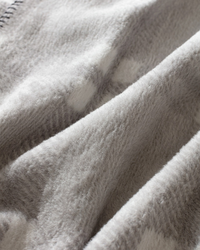 Покрывало полутораспальное Cluny 200x220 см. - серое