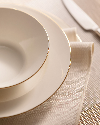 Обеденный набор Ariane на 6 персон из 24 шт., 15-27 см. - белый