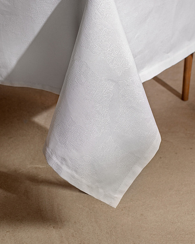 Скатерть Lavinia 160x300 см. - белая