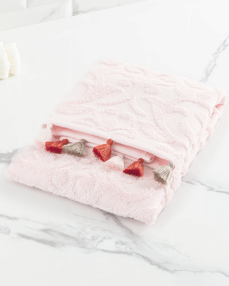 Полотенце для лица Giverny 50x70см - пудровое