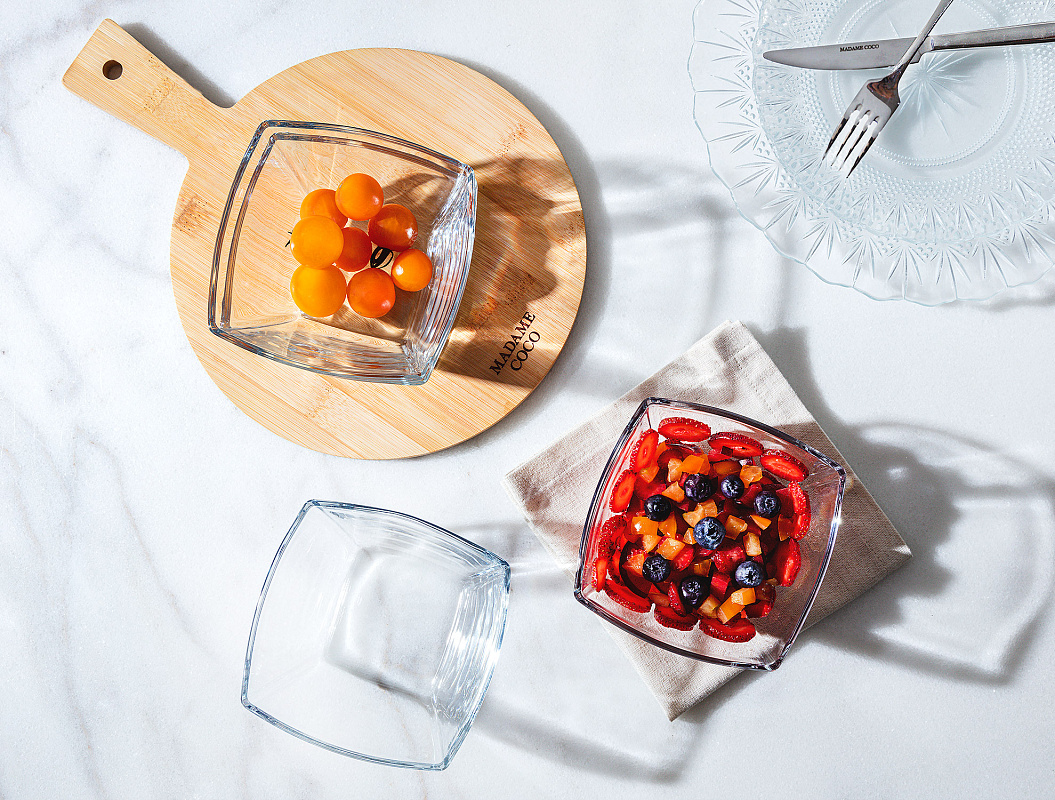 Набор стеклянных чашек Bellanita из 4 шт., 580 мл