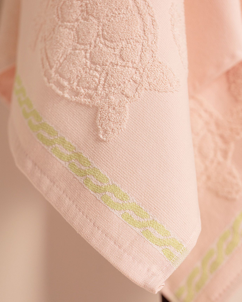 Полотенце для лица Rochelle 50х70 см - пудровое