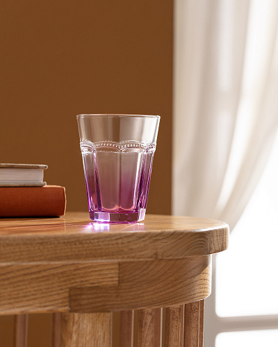 Набор стеклянных стаканов для чая Perline из 4 шт., 250 мл