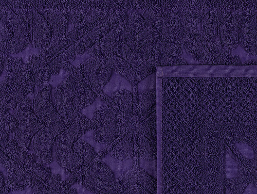 Полотенце для ног Mathilda 50x70см - фиолетовое