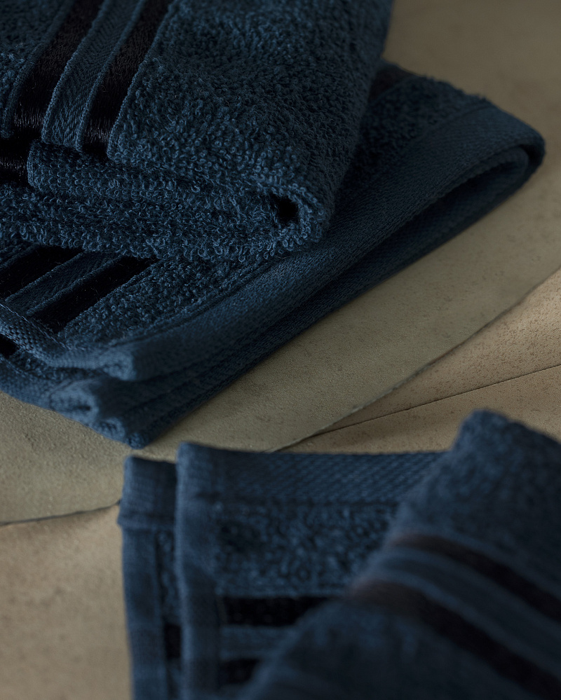 Набор полотенце для рук Maynor из 2 шт., 30x45 см. - темно-синий