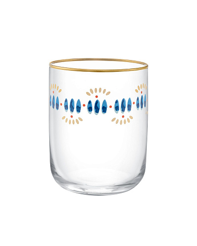 Набор стеклянных стаканов для напитков Musette из 4 шт., 270мл