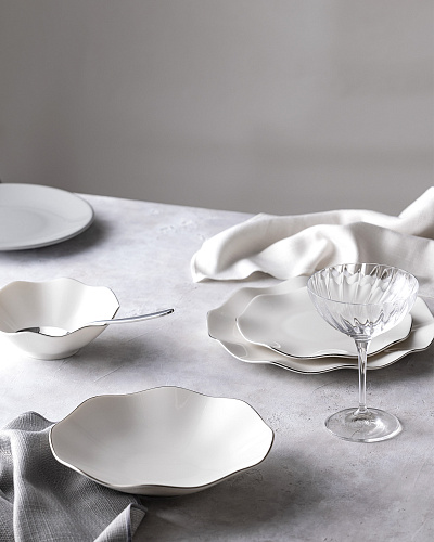 Столовый сервиз Manarolo из 24 предметов, фарфор