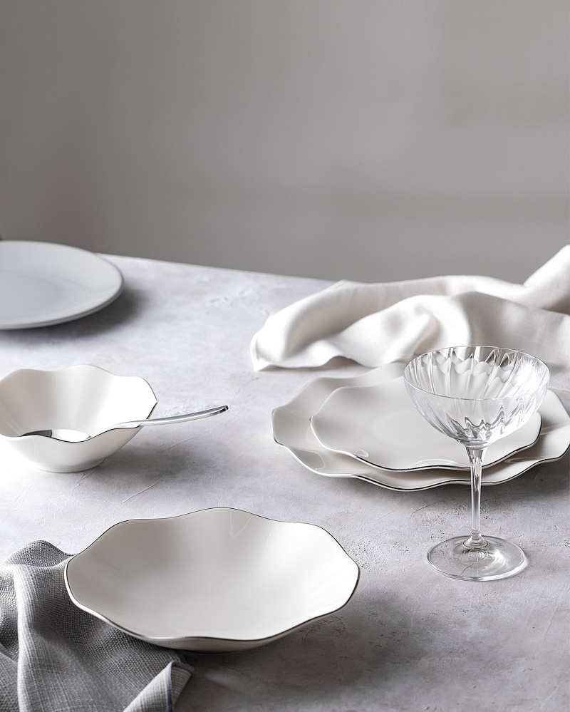 Столовый сервиз Manarolo из 24 предметов, фарфор