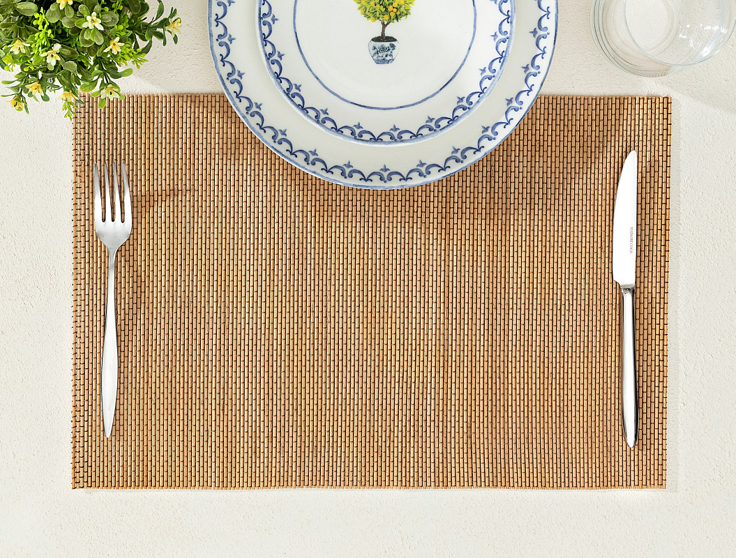 Сервировочная салфетка Leva 45x30 см. - бежевая