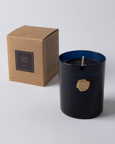 Ароматическая свеча Répertoire 190 г, цветок хлопка