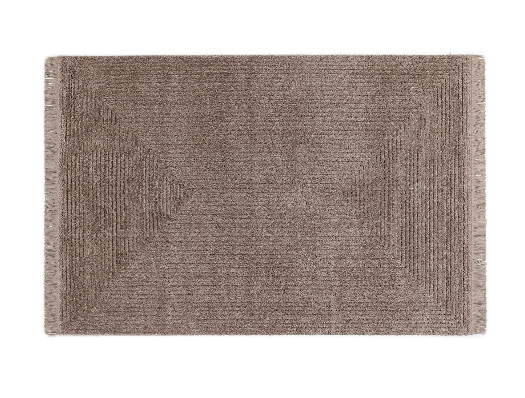 Ковер ворсовый Diane 200x290см - коричневый