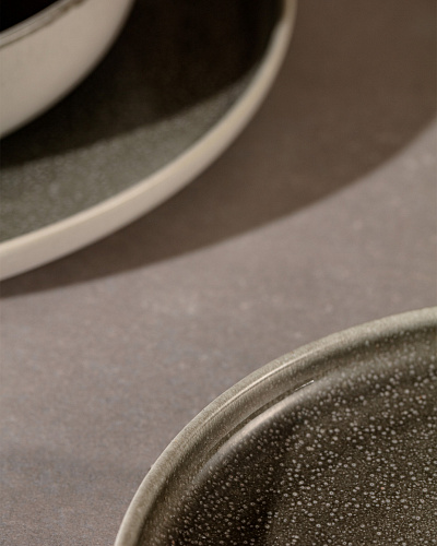 Столовый сервиз Madelyn Rea из 24 шт. - белый / серый