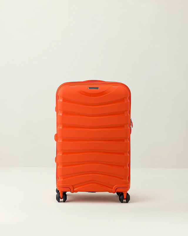 Чемодан Mer 37x23x56 см., 2,5 кг. - оранжевый