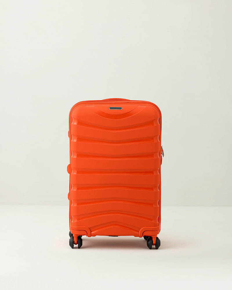 Чемодан Mer 37x23x56 см., 2,5 кг. - оранжевый