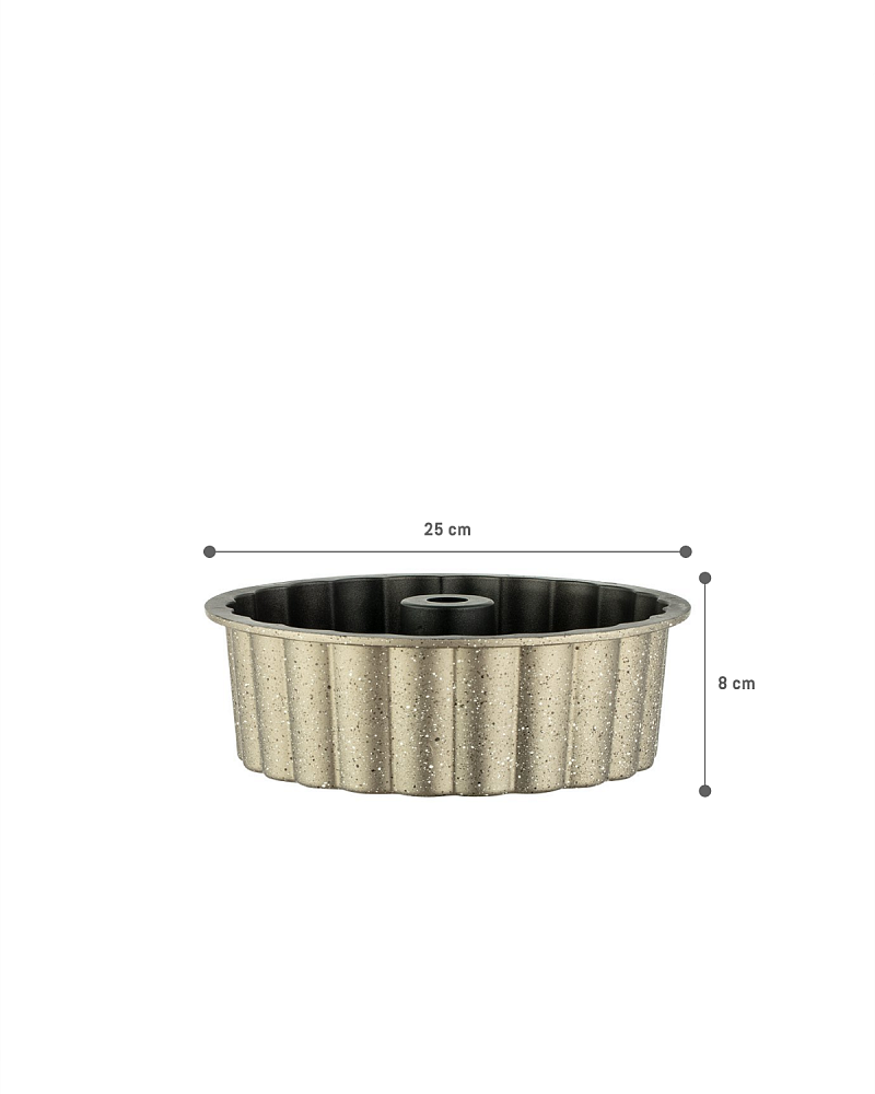 Форма для выпечки Melay 25x25x8 см, алюминий