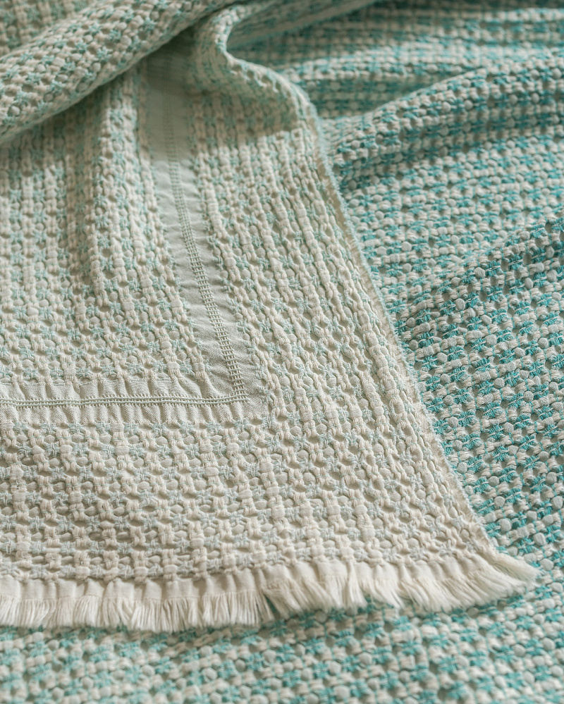 Покрывало двуспальное Lunevere 220x230 см, хлопок