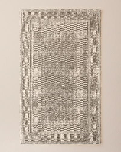 Коврик для ванной Giverny 50x80 см. - серый / белый