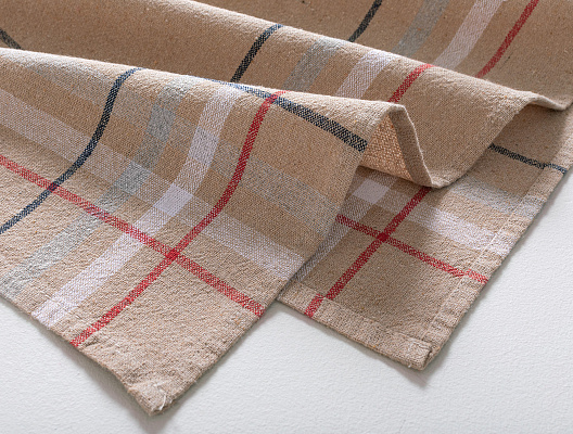 Комплект кухонных полотенец Brigitte из 2 шт., 40x60 см. - бежевый