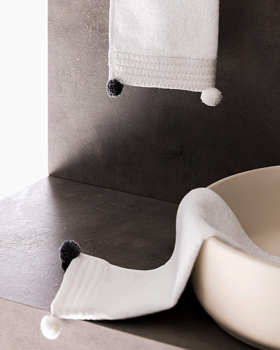 Набор полотенце для рук Valerie из 2 шт., 30x46 см. - белый