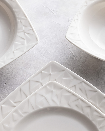 Столовый сервиз Nova из 24 предметов, фарфор