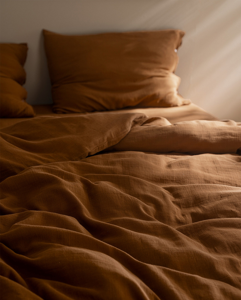 Комплект постельного белья полутораспальный Marla Müslin 90x200 см, хлопок